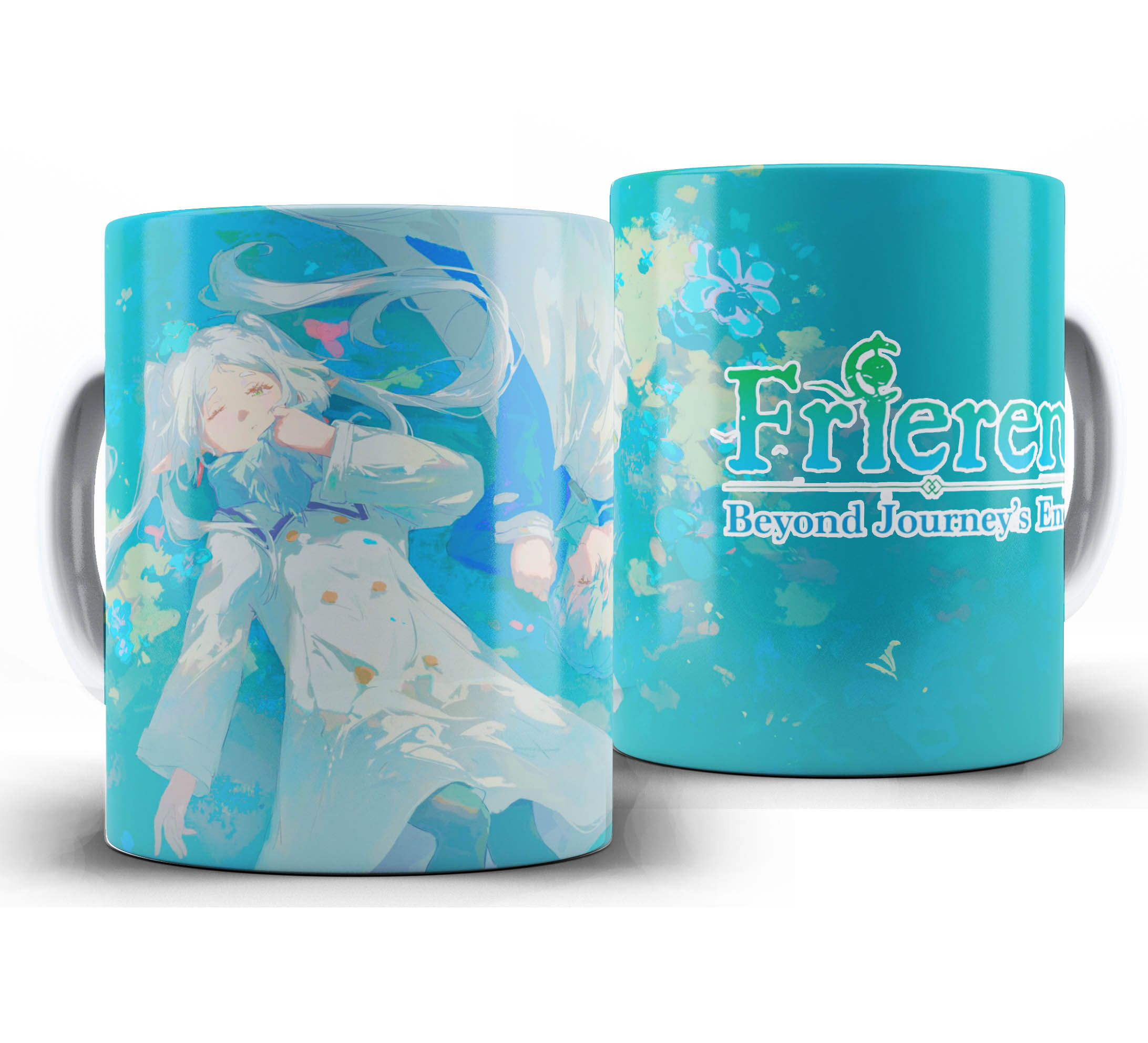 Caneca Anime - Frieren Beyond Journeys End W6 - Ervas da Lua Azul
